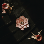 El Yapımı Opal Vitray Yüzük Tabağı – Çiçek Şeklinde Takı Tutucu