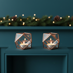 Cuboctahedron pair thumbnail from elevated angle