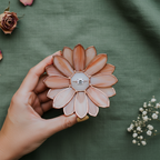 Daisy Ring Dish • Flower Girl Gift • Wedding Keepsake Ring Holder