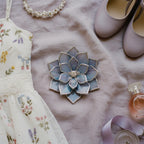 Stained Glass Lotus Ring Holder • Engagement Ring Dish