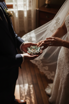 Stained Glass Proposal Ring Dish • Wedding Ring Holder • Bridal Gift