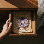 Daisy Ring Holder • Vanity Jewelry Dish • Floral Jewelry Tray for Dressing Table