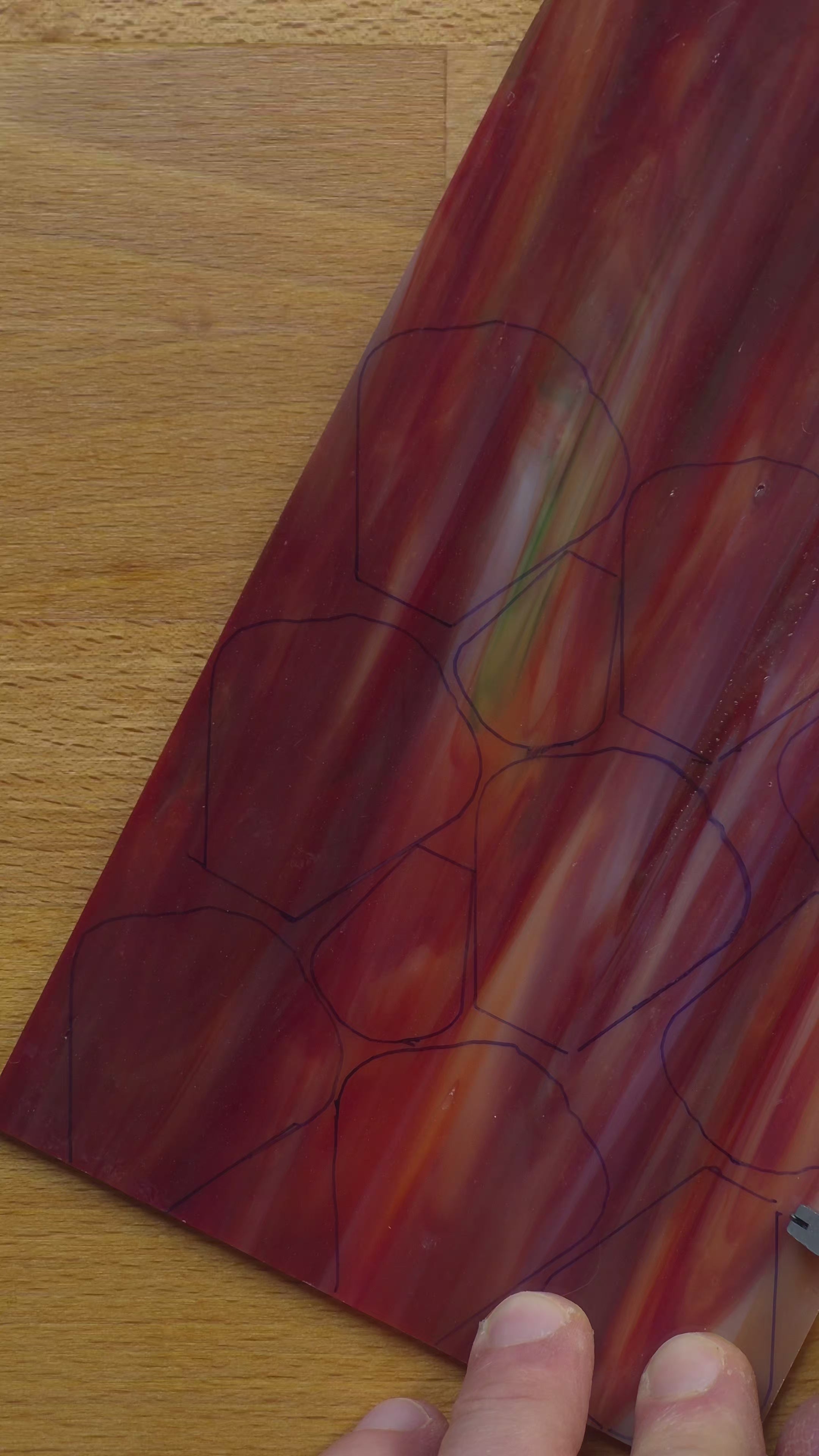 Blush Pink Stained Glass Peony Ring Dish • Dusty Pink