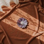 Daisy Ring Holder • Vanity Jewelry Dish • Floral Jewelry Tray for Dressing Table