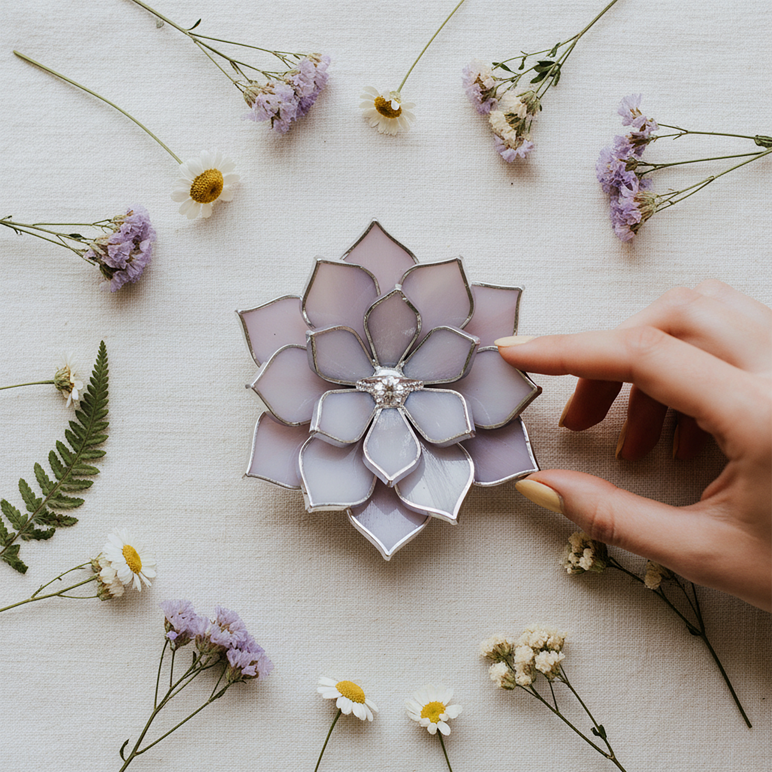 Minimal Glass Ring Dish • Jewelry Holder for Everyday Use • Thoughtful Gift for Her
