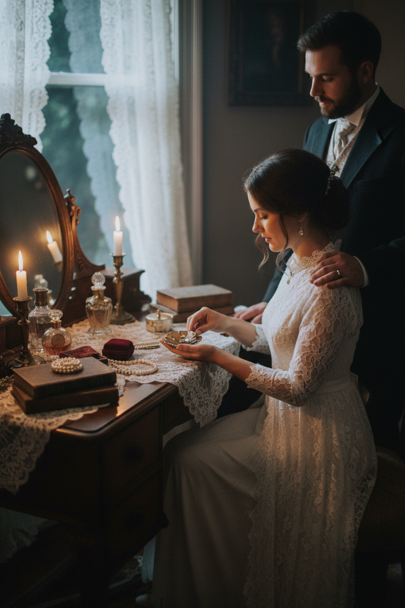 Flower Ring Dish Gift for the Couple • Wedding Ring Holder Keepsake
