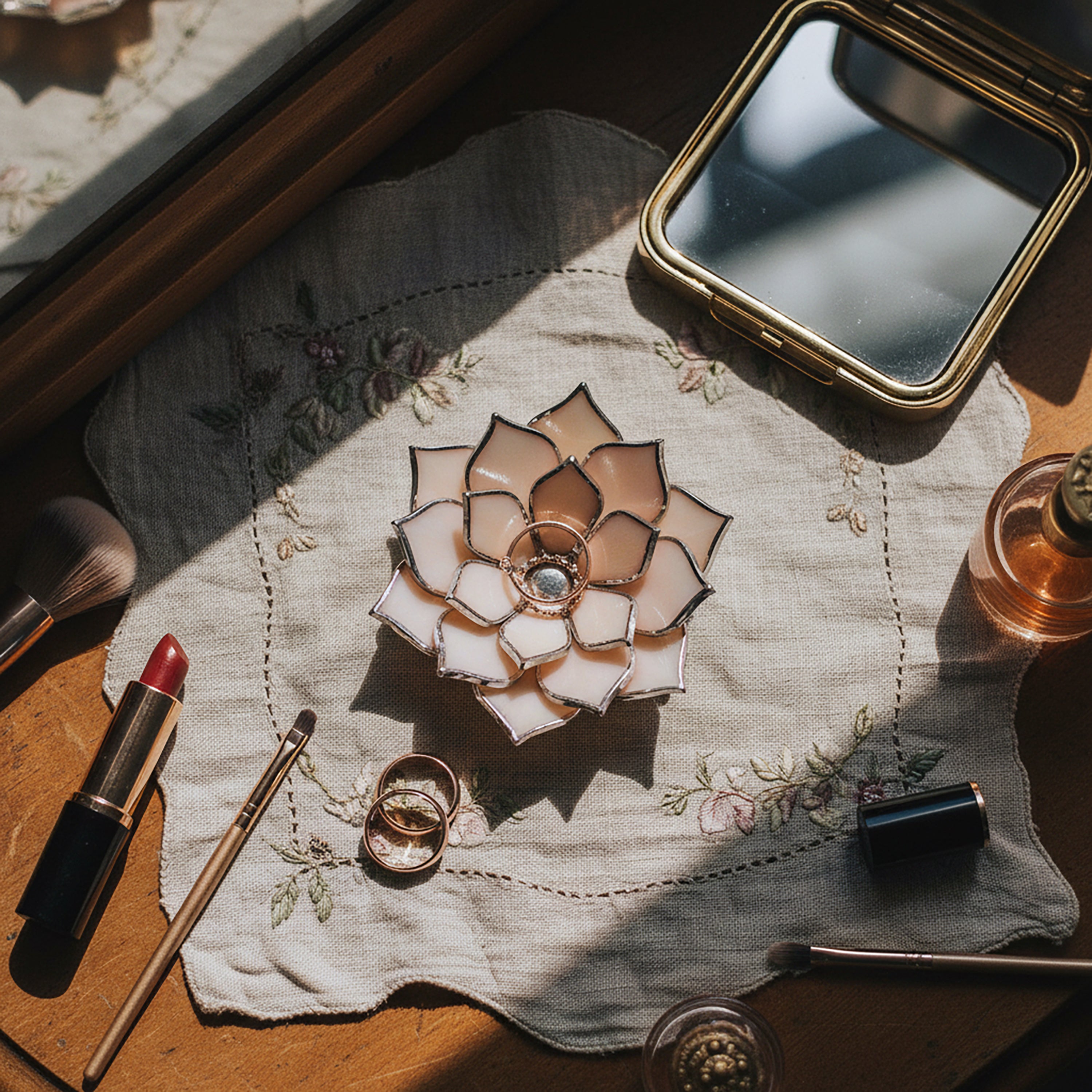 Minimal Glass Ring Dish • Jewelry Holder for Everyday Use • Thoughtful Gift for Her