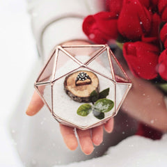 Baby Ring Flower Wagon For Wedding Ring Bearer Stained Glass