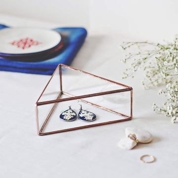 geometric jewelry box