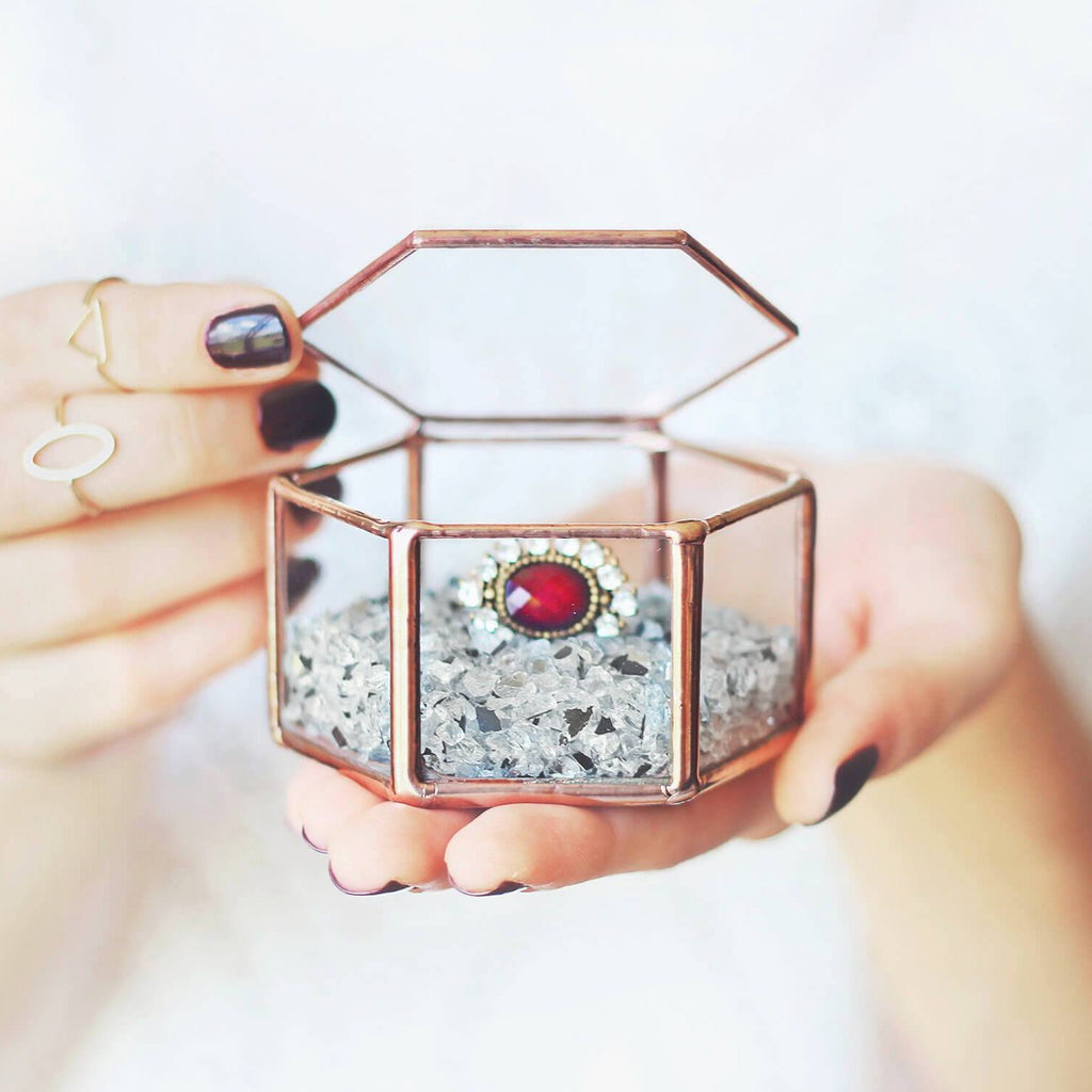 geometric ring box