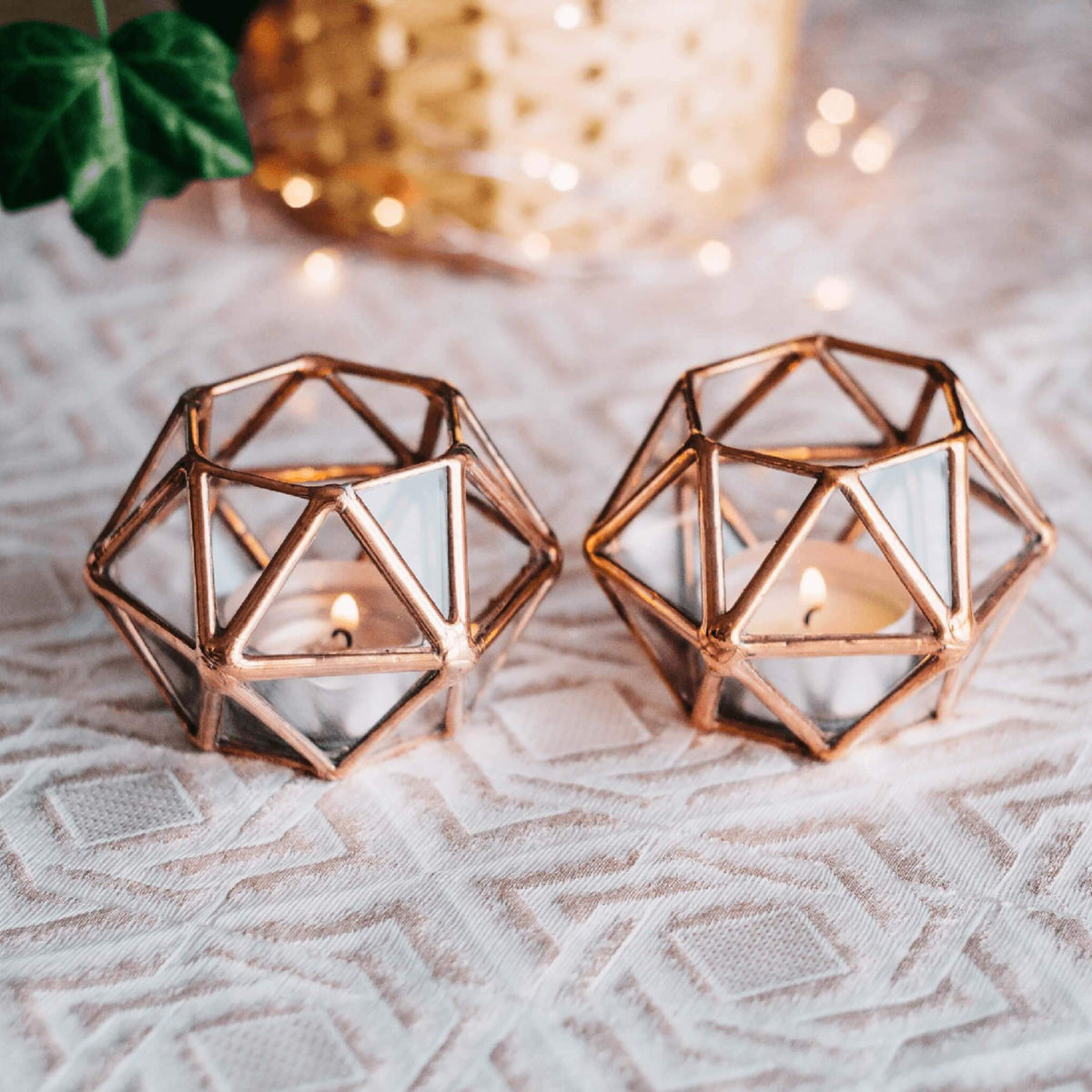 glass holiday decor