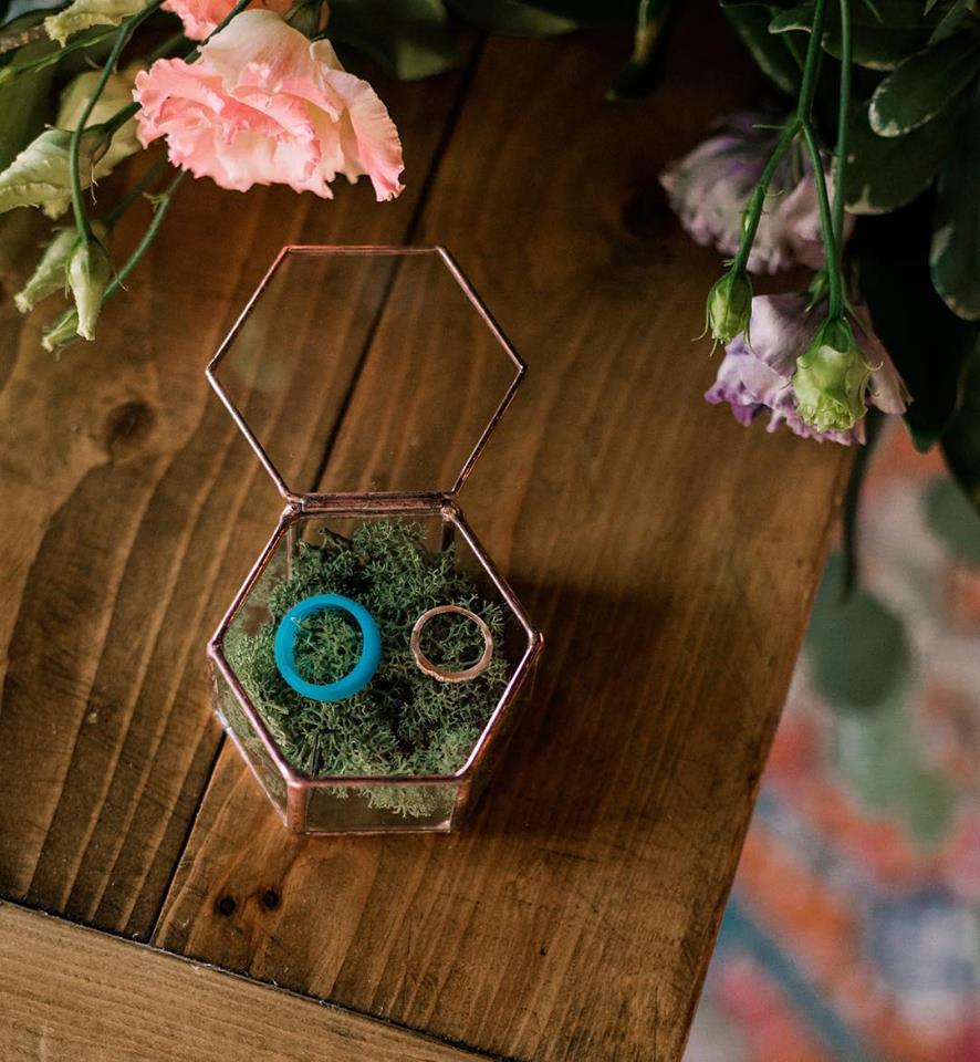 hexagon ring box