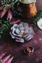 purple wedding ring box