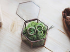 rustic wedding ring box