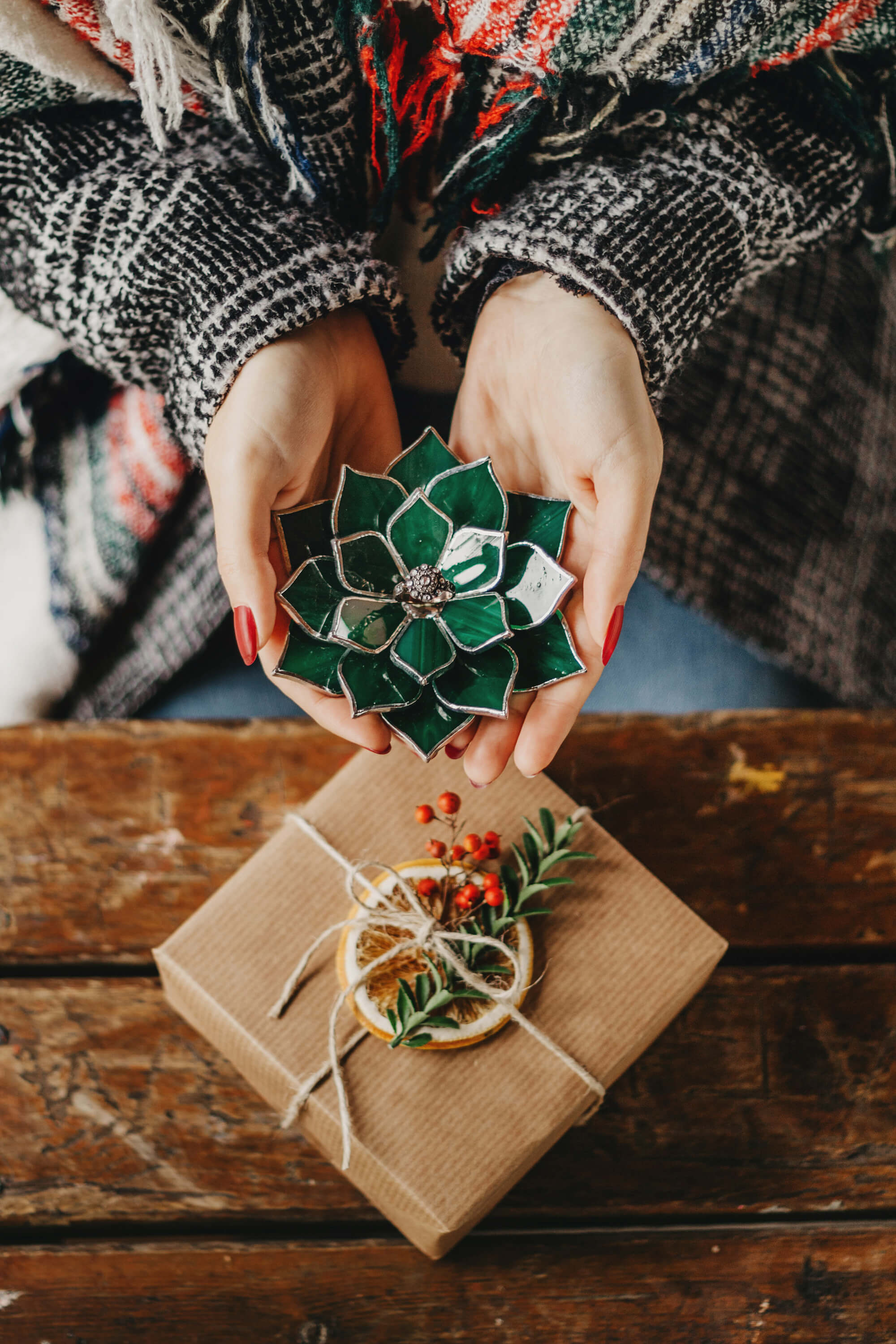 succulent wrapping ideas Succulent Wedding Ring Dish by Waen