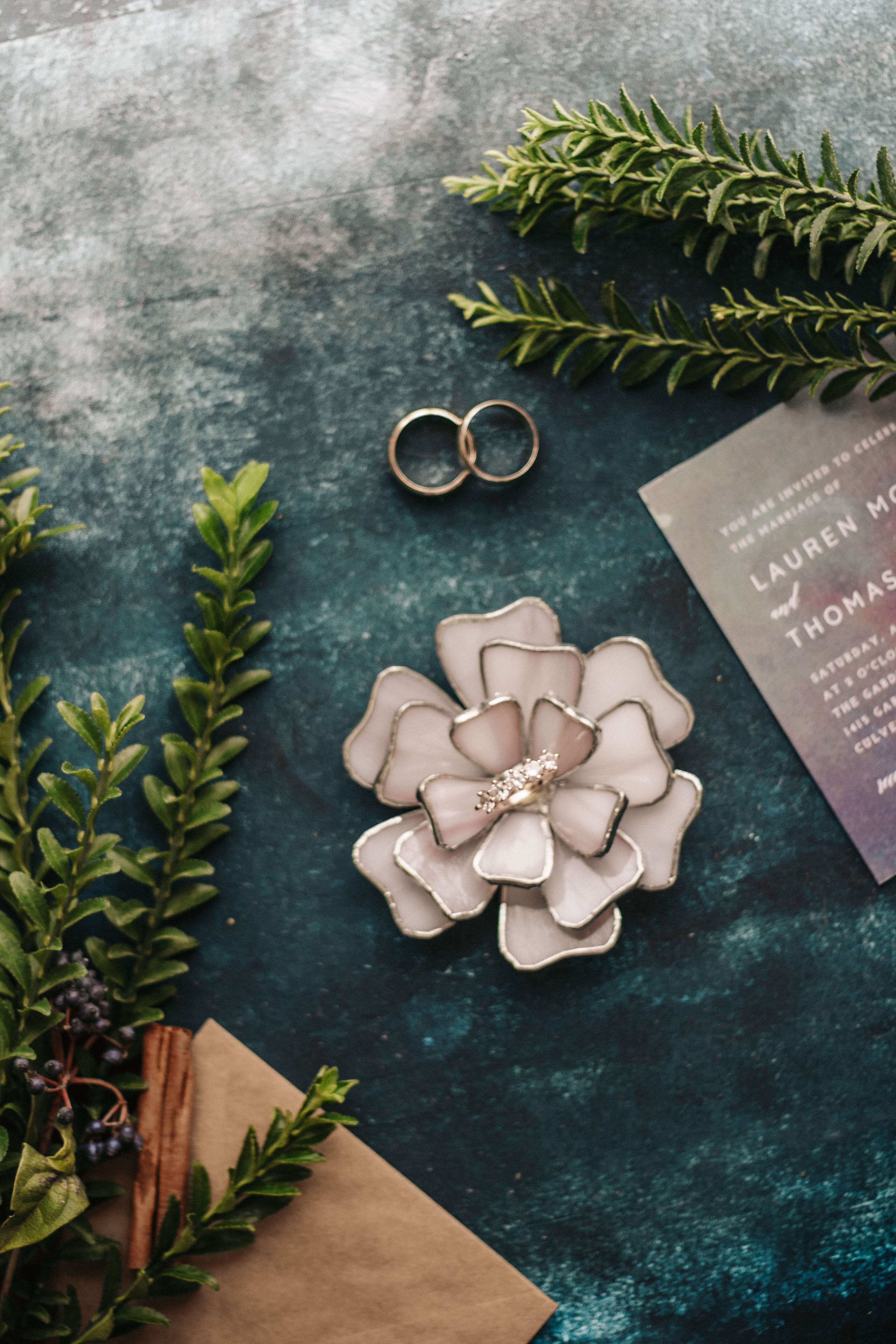 wedding jewelry dish